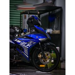 Tem rời Exciter 150 mẫu Y15ZR xe xanh GP full, in sắc nét, 3 lớp không phai màu CM00027 1 2