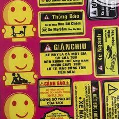 Bảng Decal Tem Cảnh Báo 2