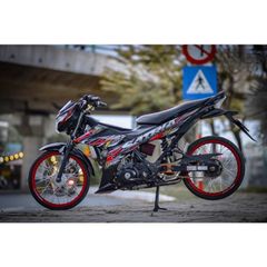tem rời satria lửa đỏ mới