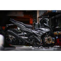 Tem rời Exciter 150 bản Y15ZR 2022 phối xám đen trắng, in sắc nét, 3 lớp không phai màu CM00022 1 2