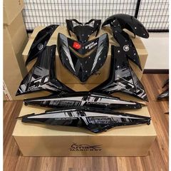 Tem Rời Yamaha Exciter 150 Đen Xám Special Edition 2022  - Decal In Chất Lượng