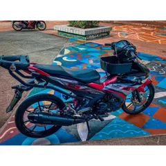 Tem Rời Exciter 150 Mxking Đỏ Đen 2021  - Decal In Chất Lượng