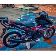 Tem Rời Exciter 150 Mxking Đỏ Đen 2021  - Decal In Chất Lượng