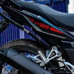 TEM DÁN MẪU ER XE WINNER X V3 MÀU ĐEN ĐỎ - Decal Cao Cấp Nhất