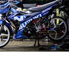 Tem Rời Satria F150 - Tặng Logo Ver 8