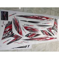 [FreeShip] [Ảnh thật] Tem rời Exciter150 - Mẫu Y15ZR - Tem lửa xám đỏ - Chuẩn From cực đẹp Quyen Decal