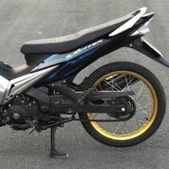 Tem Rời Yamaha Exciter 2006-2010 Đen Phối Xanh  - Decal In Chất Lượng