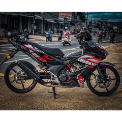 TEM DÁN RS150R XE WINNER X MÀU ĐEN - Decal Cao Cấp Nhất