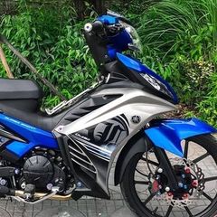 Tem Rời Exciter LC 135 Xám Xanh Gp - Tem Chuẩn Hình