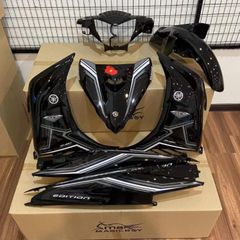 Tem Rời Ex 135 Rc 2011 Dán Xe Đen Phối Tem Trắng Xám  - Decal In Chất Lượng