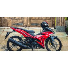 Tem Rời Dán Xe Exciter 150 Mẫu Đỏ Đen Cực Hot, Hàng 3 Lớp Chất Lượng Cao Quyen Decal