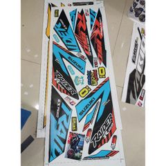 Tem Rời Suzuki Raider F150 2021 - Full 3 Màu  - Decal In Chất Lượng