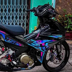 Tem Rời Exciter 150 Đen - Tem Mới 2022