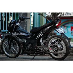 Tem rời sonic 150 full den phối trắng bạc