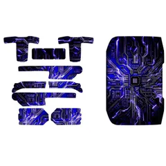 Skin Decal Dán Trang Trí Flycam Mavic Mini 2 Trong Suốt Thấy Bo Mạch
