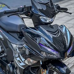 TEM RỜI EXCITER 155 TRẮNG ĐEN ZIN DÁN XE EX155 VVA ĐEN-ĐEN NHÁM- ĐEN NHÁM VÀNG ĐỒNG QDC