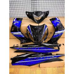 Tem Rời Exciter 2010 Crypton Dán Xe Đen  - Decal In Chất Lượng