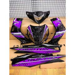 Tem Rời Exciter 2010 Crypton Dán Xe Đen  - Decal In Chất Lượng