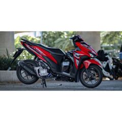 Tem Rời Honda Vario 150 Hoa Văn Dán Xe Đỏ  - Decal In Chất Lượng