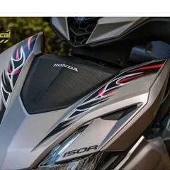 TEM LỬA DÁN XE WINNER X V3 MÀU BẠC XANH ĐEN - Decal Cao Cấp Nhất