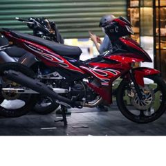 [FreeShip] [Ảnh thật] Tem rời Exciter150 - Mẫu Y15ZR - Tem lửa đỏ nổi bật 2023 Quyen Decal