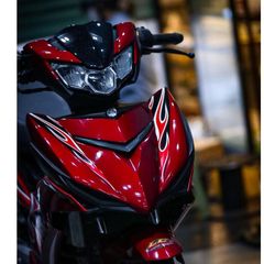 [FreeShip] [Ảnh thật] Tem rời Exciter150 - Mẫu Y15ZR - Tem lửa đỏ nổi bật 2023 Quyen Decal