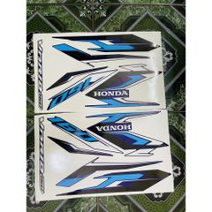 [Ảnh thật] Tem rời Vario 160 - mẫu mới 2023 cho xe xanh Quyen Decal