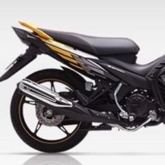 Tem Rời Yamaha Exciter 135 Zin 2014 Vàng Đen  - Decal In Chất Lượng