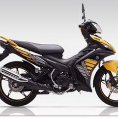 Tem Rời Yamaha Exciter 135 Zin 2014 Vàng Đen  - Decal In Chất Lượng
