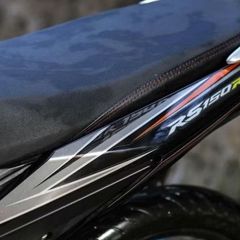 [FreeShip] [Ảnh thật] Tem rời Winner V1 - Mẫu RS150R xám đen viền cam nổi bật Quyen Decal