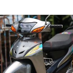 Tem Rời Dán Xe Wave 100 Mẫu Chữ S Bạc Xanh Đen Cực Đẹp, Hàng 3 Lớp Chất Lượng Cao Quyen Decal