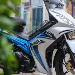 tem rời exciter 2006-2010 đen bạc mẫu jupiter mx ( Mẫu Mới ) , tem 3 lớp - Decal Cao Cấp Nhất