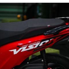 Tem rời xe Vision 2014 đỏ trắng đen, thiết kế đẹp mắt, in sắc nét, 3 lớp không bay màu MD00121 Cao Cấp