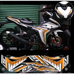 Tem rời exciter 155 mẫu Zin xe trắng phối đủ màu