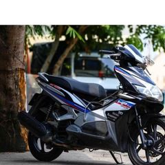 [Ảnh thật] Tem rời AirBlade 2009 xe đen - mẫu HP4 đơn giản - chuẩn form dễ dán Cao Cấp