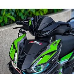 TEM HRC DÁN XE WINNER X V3 MÀU ĐEN XANH LÁ CÂY DẠ QUANG - Decal Cao Cấp Nhất