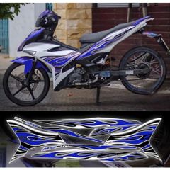 Tem exciter lửa trắng phối đủ màu