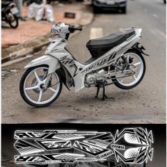 Tem sirius trắng mẫu mới, siêu nét.