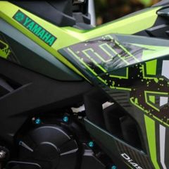 [FreeShip] [Ảnh thật] Tem rời Exciter 2019 NHÁM - Mẫu xanh lá nổi bật - Chuẩn From cực đẹp Quyen Decal
