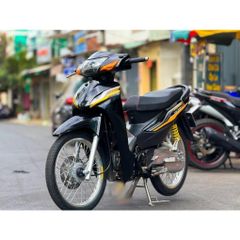 Tem rời Wave 110 2017 chỉ sọc vàng đen , in sắc nét, 3 lớp không phai màu CM00155 1 2
