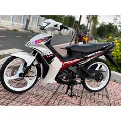 [FreeShip] [Ảnh thật] Tem rời Exciter 2006 - Mẫu LC135 đỏ trắng đen nổi bật - Chuẩn From cực đẹp Quyen Decal