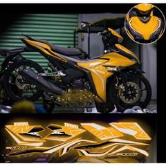 tem rời exciter 155 zin MX mới phối đủ màu xe