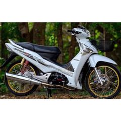Tem Rời Honda Wave 125i Trắng Dán Xe Future  - Decal In Chất Lượng