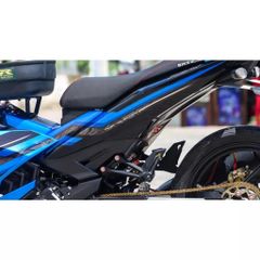 Tem Rời Yamaha Exciter 150 Hoa Văn Xanh Đen 2022  - Decal In Chất Lượng