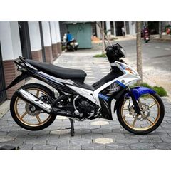 Tem Rời Spark RX 135i Trắng Đen Phối Xanh  - Decal In Chất Lượng