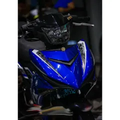 Tem rời Exciter 150 bản Y15ZR 2022 phối đen xanh GP, in sắc nét, 3 lớp không phai màu CM00021 1 2