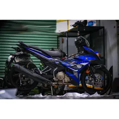 Tem rời Exciter 150 bản Y15ZR 2022 phối đen xanh GP, in sắc nét, 3 lớp không phai màu CM00021 1 2
