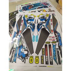 Tem Rời Honda Winner 150 King Drag Xanh Dương