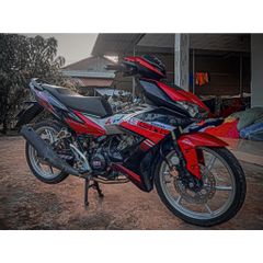 TEM RS150 WINNER X MÀU ĐỎ ĐEN - Decal Cao Cấp Nhất
