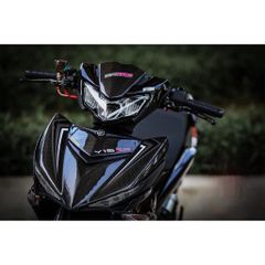 Tem exciter 2019 y16zr bạc đen